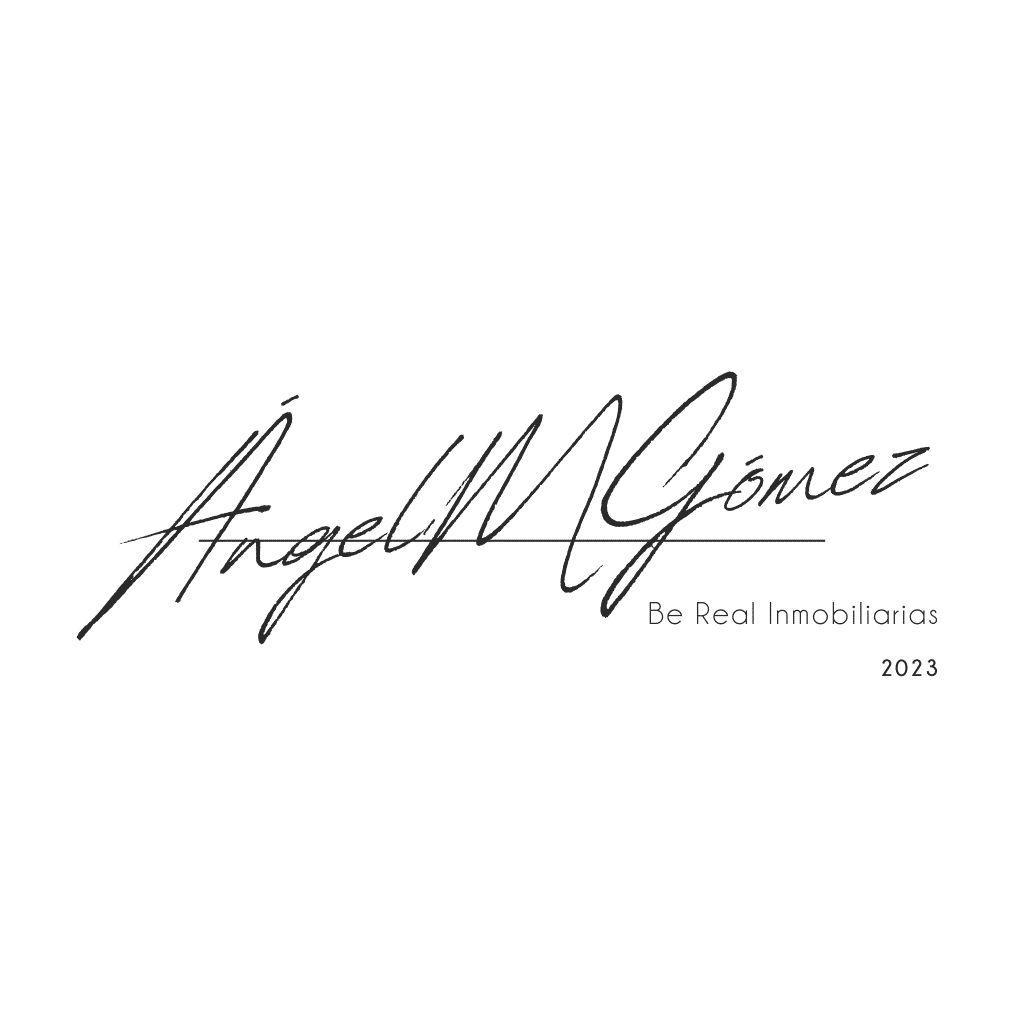 Firma de Ángel M. Gómez, fundador y presidente de Be Real Inmobiliarias y creador de Xpress